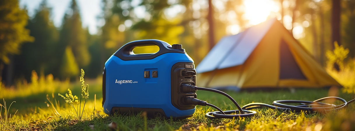 Solarbetriebene Ausrüstung für Camping und Garten